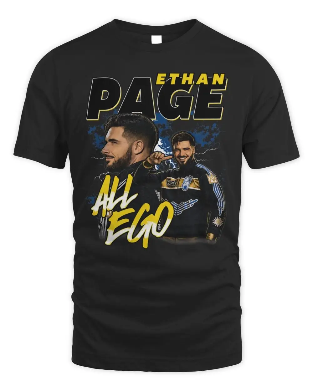 Ethan Page WWE All Ego Sketch Hoodie