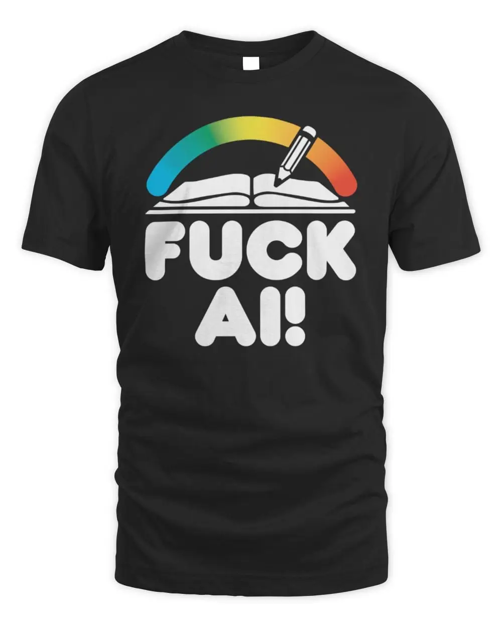Fuck AI Pizza Program T Shirt Hoodie