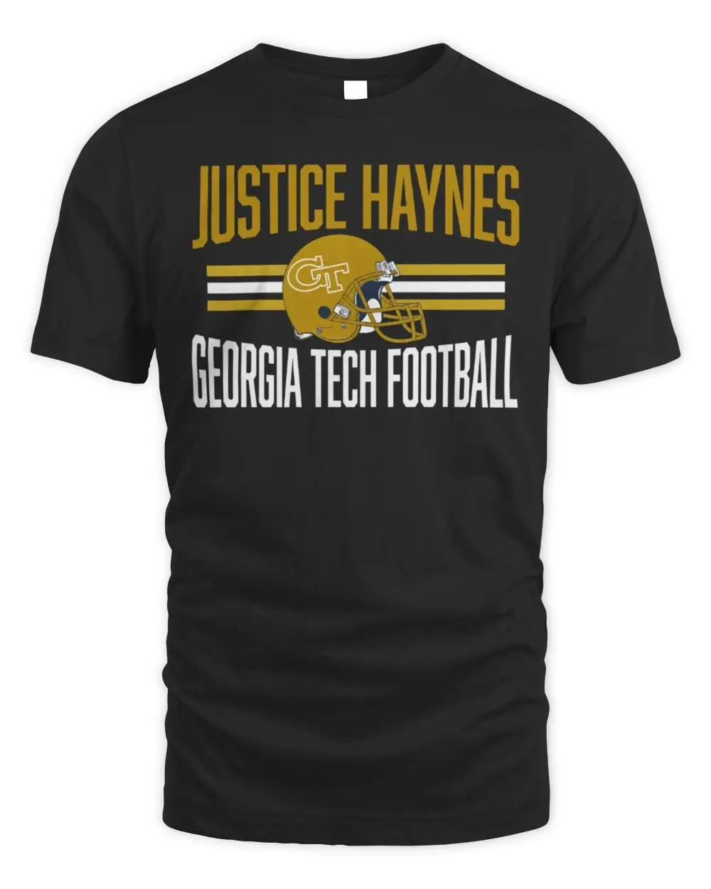 Georgia Tech Football Justice Haynes Helmet Hero Hoodie