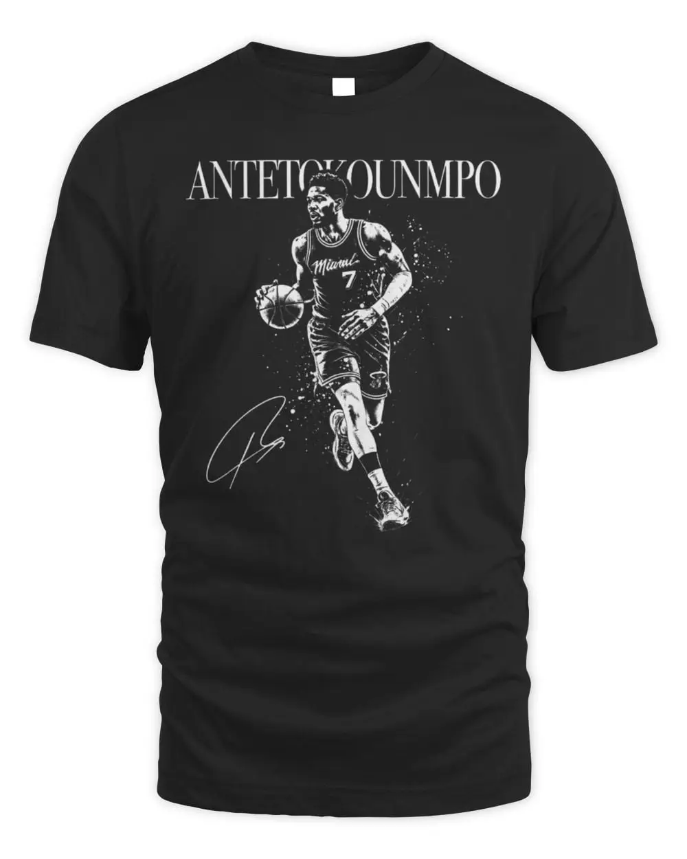 Giannis Antetokounmpo Miami Heat Mono Hoodie
