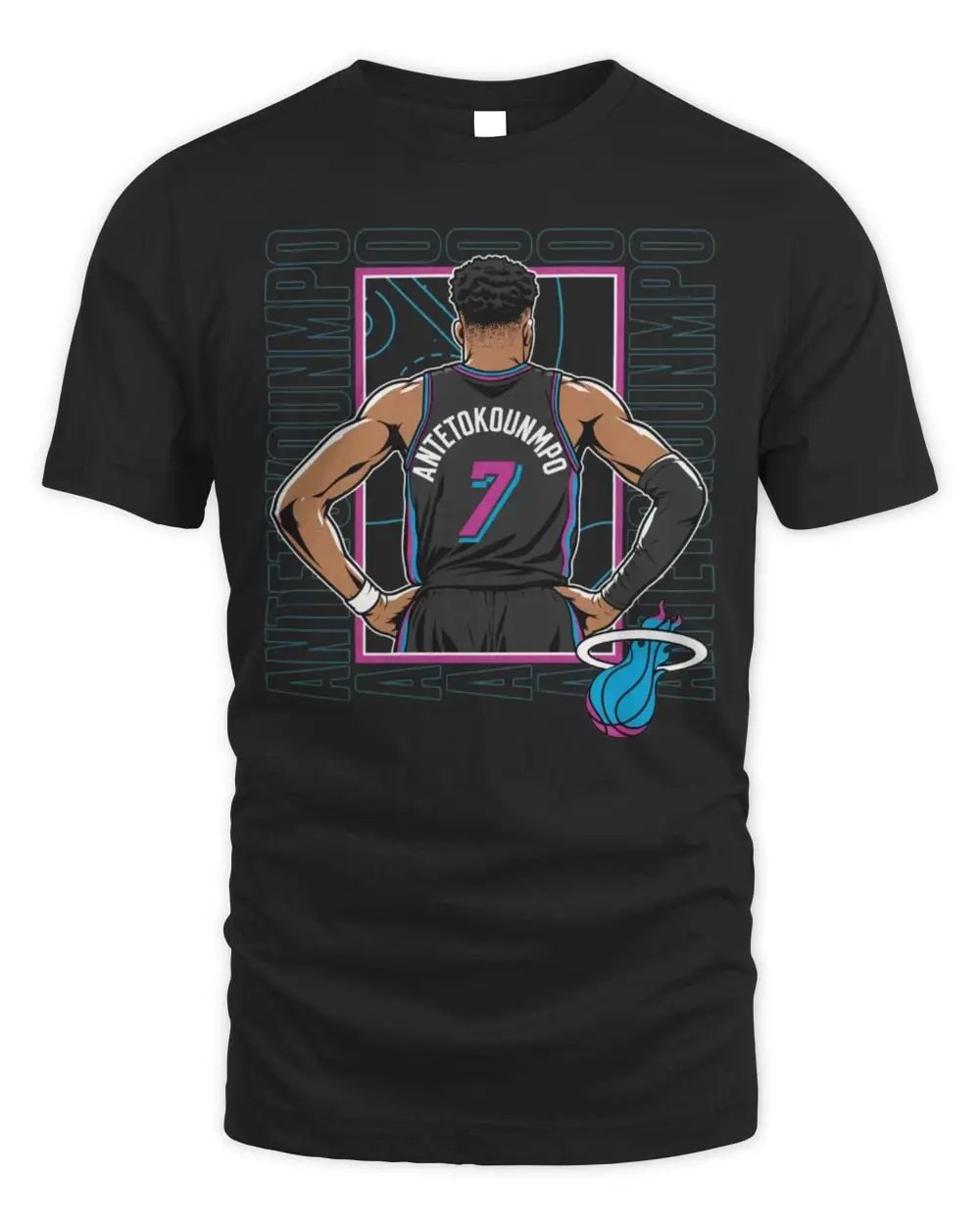 Giannis Antetokounmpo Miami Heat Vice Repeat Hoodie