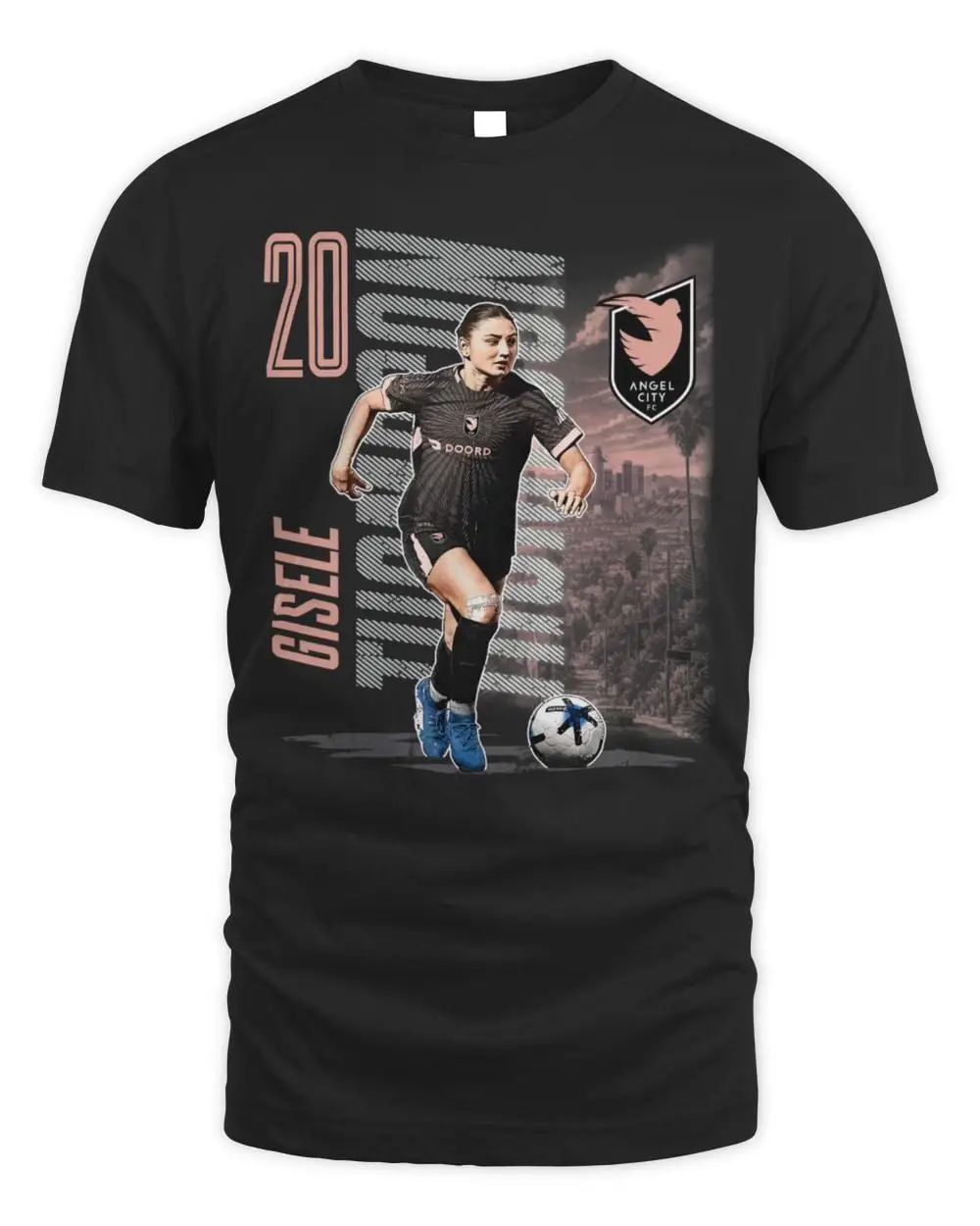 Gisele Thompson Angel City FC Skylines Hoodie