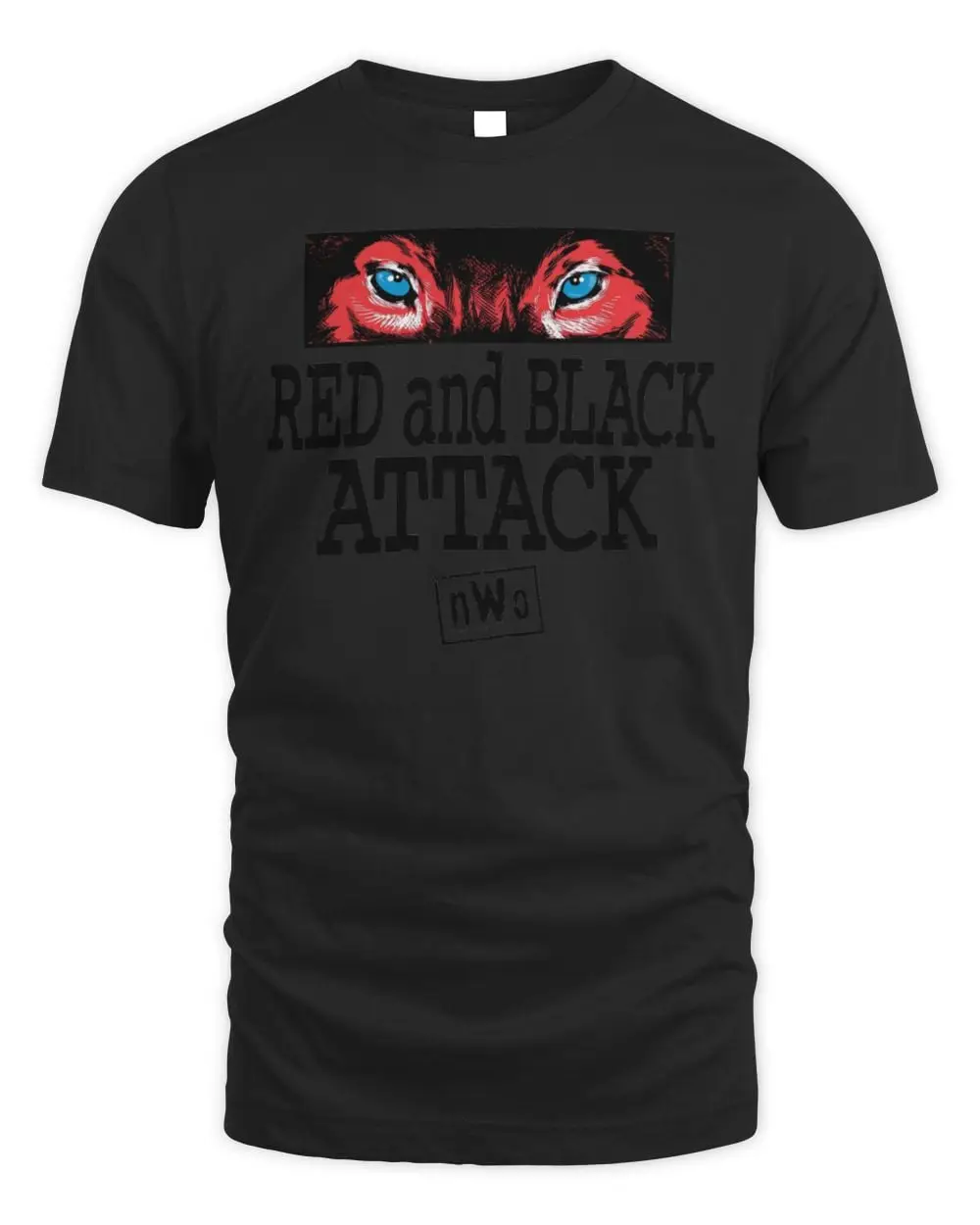 Homage Shop nWo Red And Black Attack Hoodie