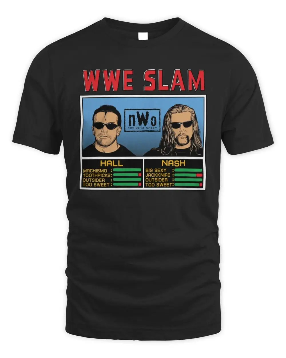 Homage Shop WWE Slam Hall And Nash Hoodie