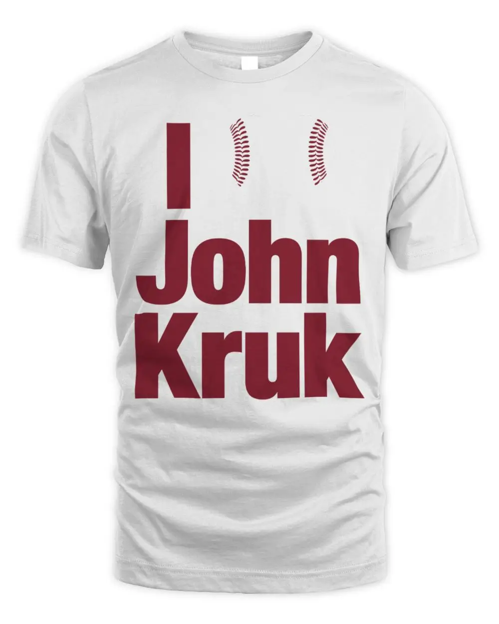 I Heart John Kruk T Shirt