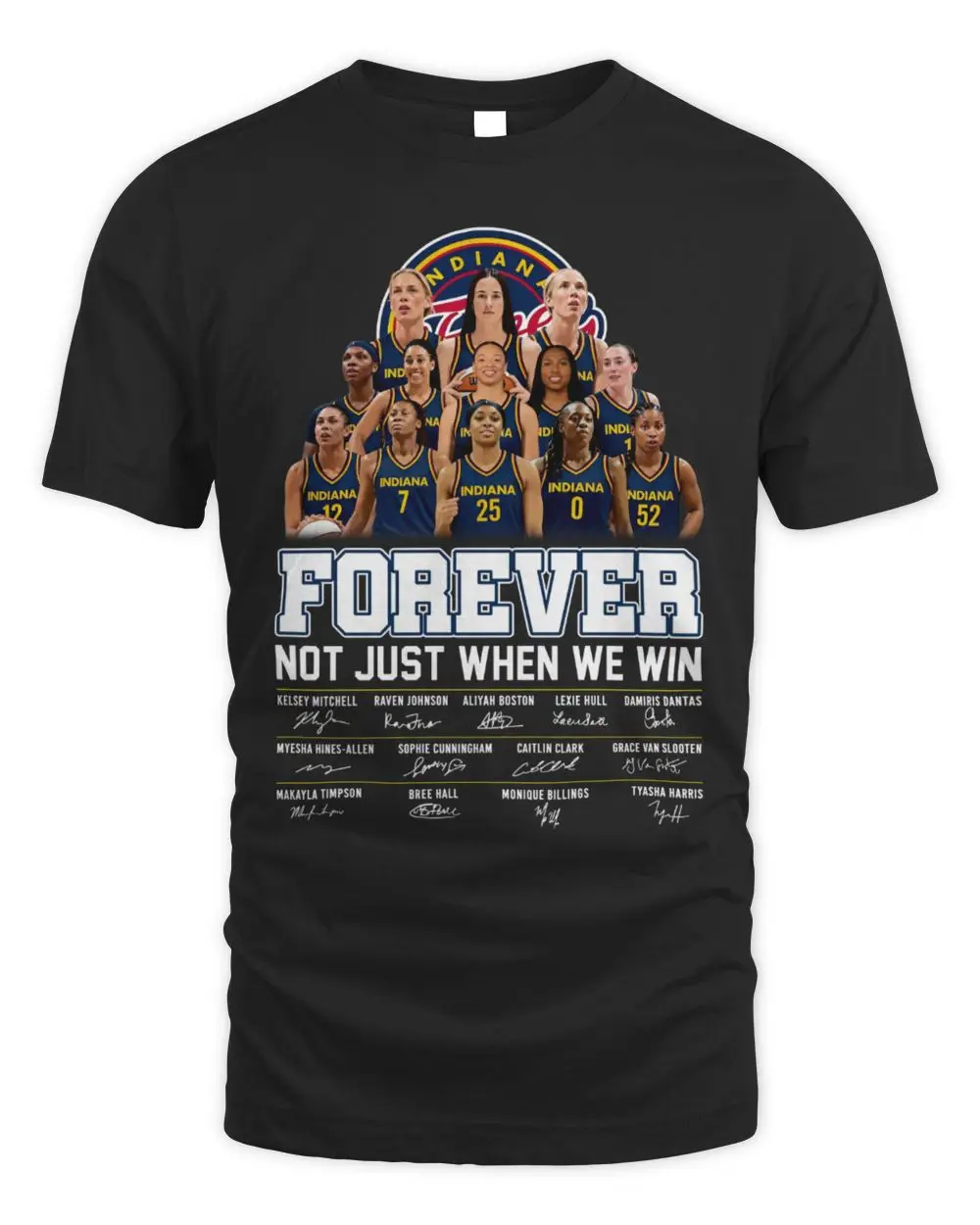 Indiana Fever 2026 Wnba Forever Not Just When We Win Signatures Hoodie