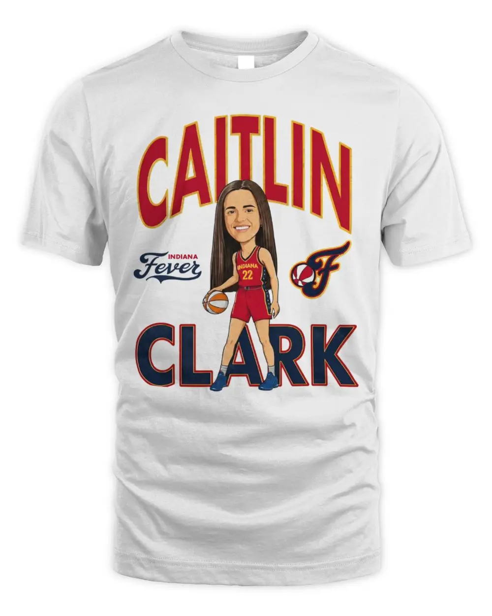 Indiana Fever Caitlin Clark Retro Basketball T Shirt