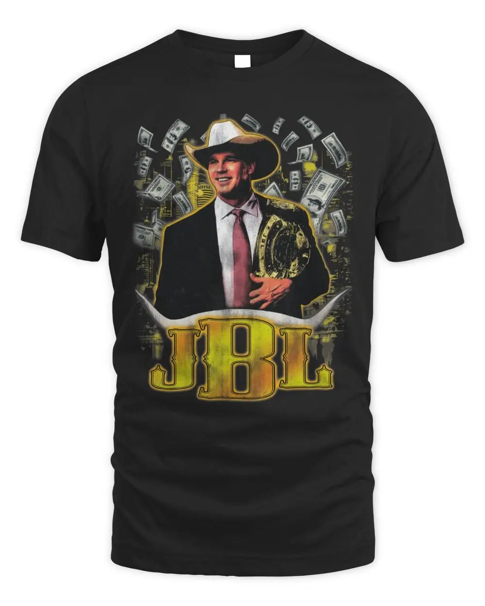 JBL John Bradshaw Layfield Vintage Wrestling God Hoodie