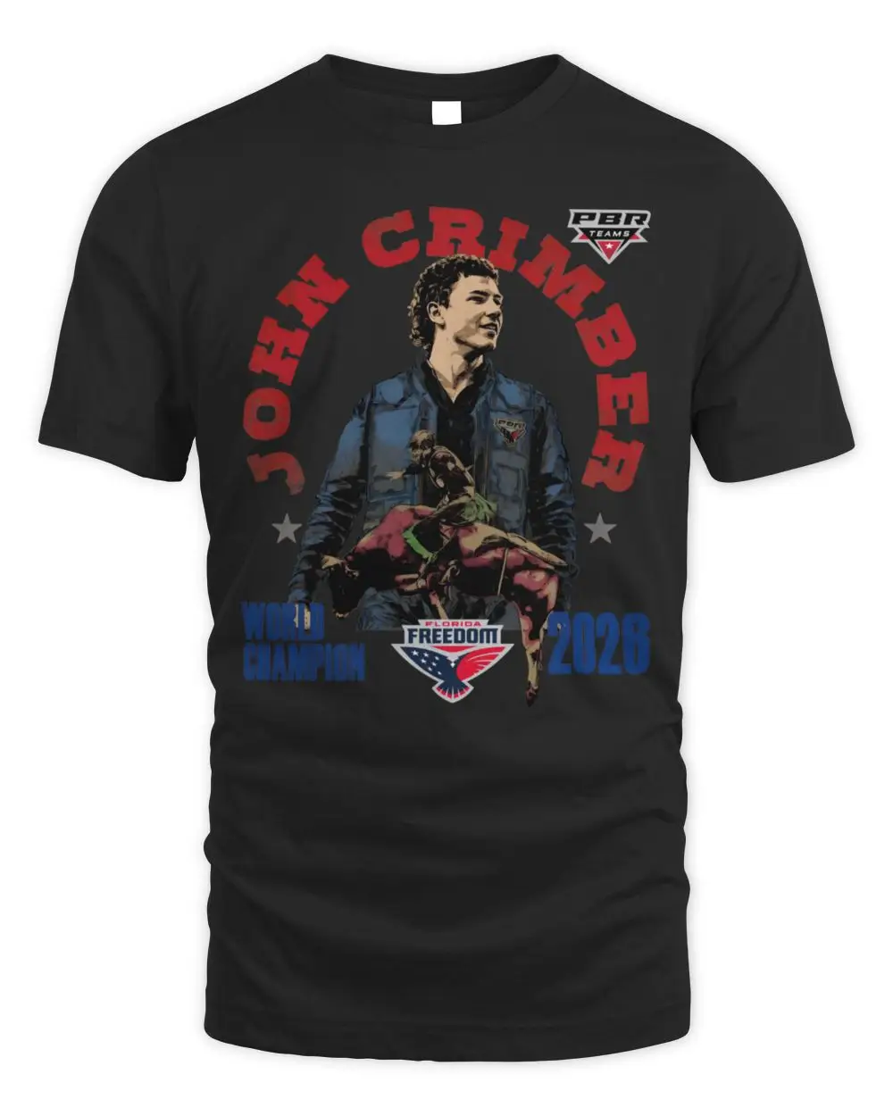 John Crimber PBR 2026 World Champion Hoodie