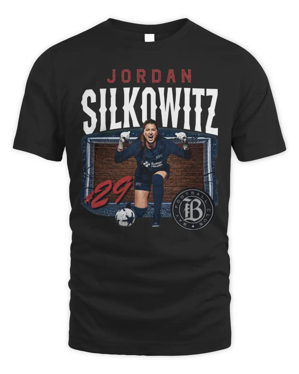 Jordan Silkowitz Bay FC Player Name Hoodie