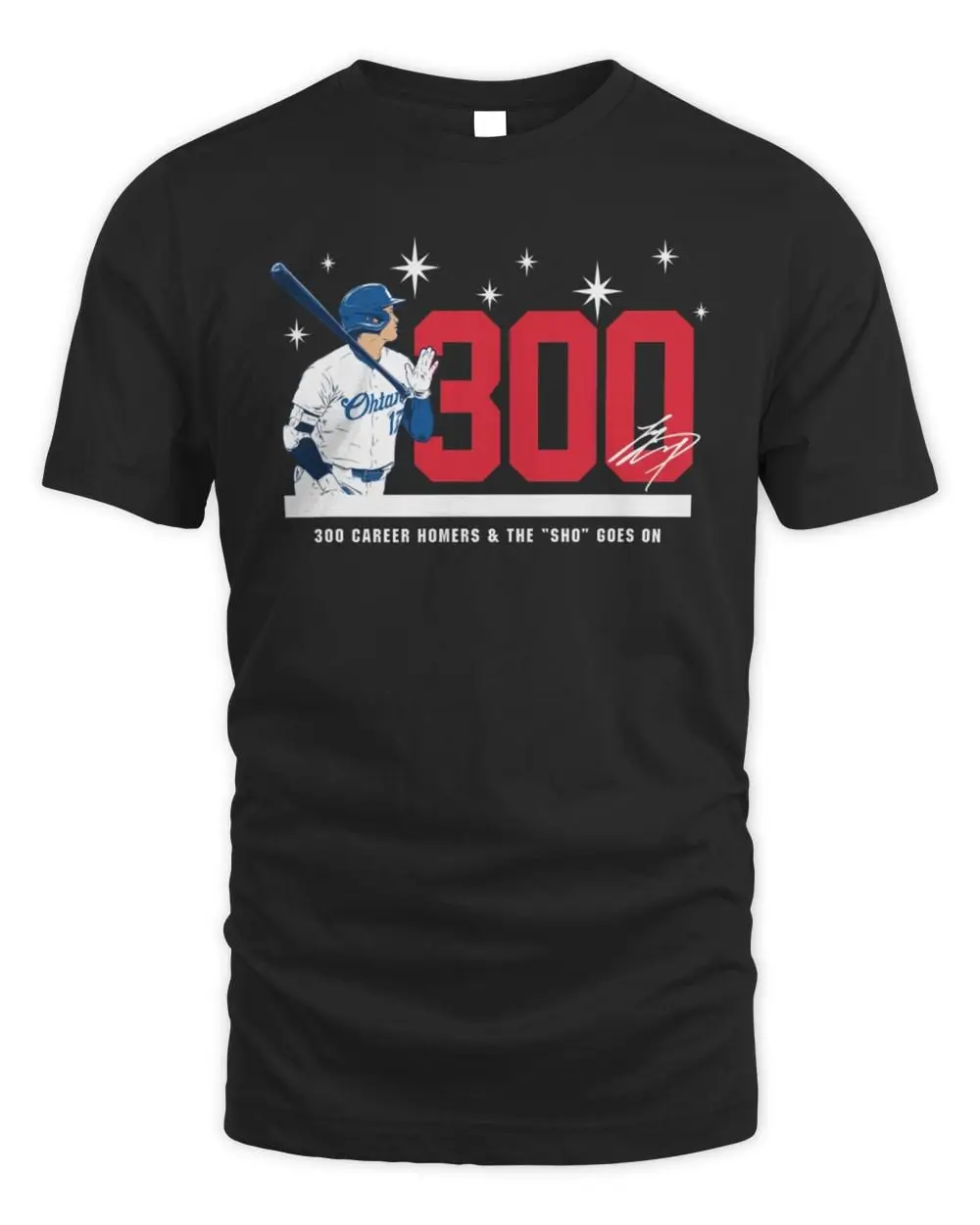 Los Angeles Dodgers Shohei Ohtani 300 T Shirt Hoodie
