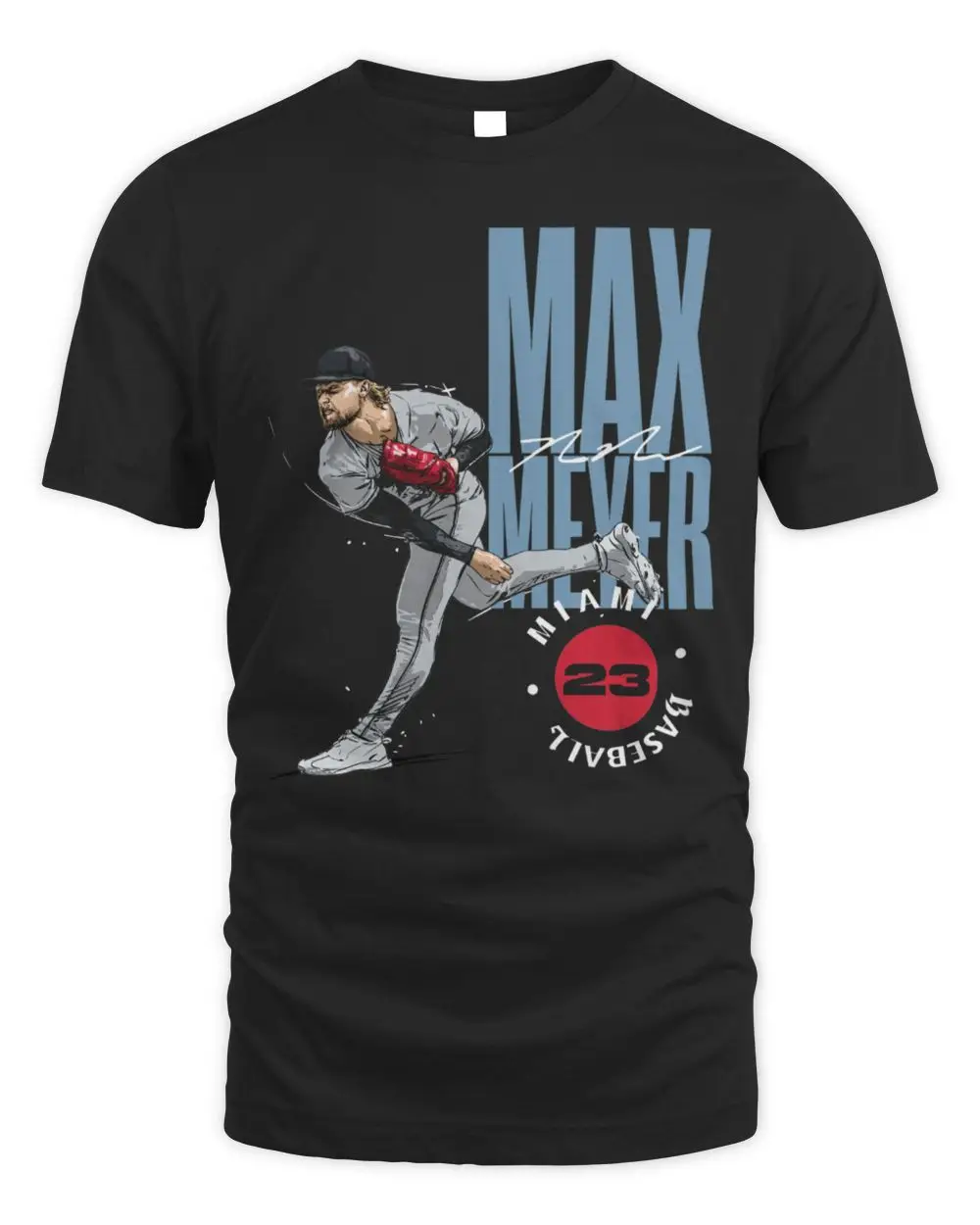 Max Meyer Miami Stamp T Shirt Hoodie