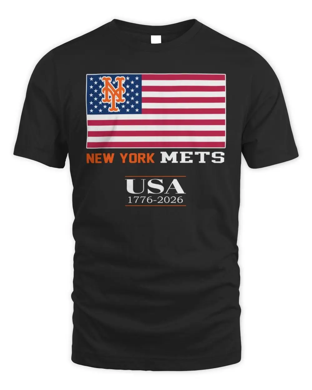 New York Mets Fanatics USA 1776-2026 Hoodie