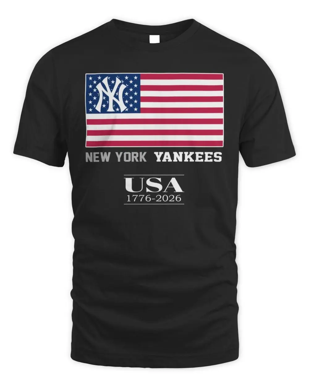 New York Yankees Fanatics USA 1776-2026 T-Shirt