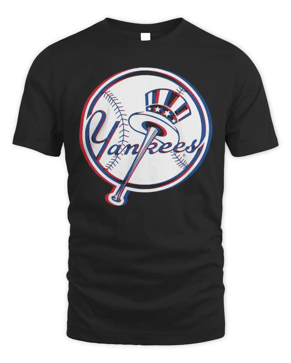 New York Yankees Mlb 2026 Glitch Logo Hoodie
