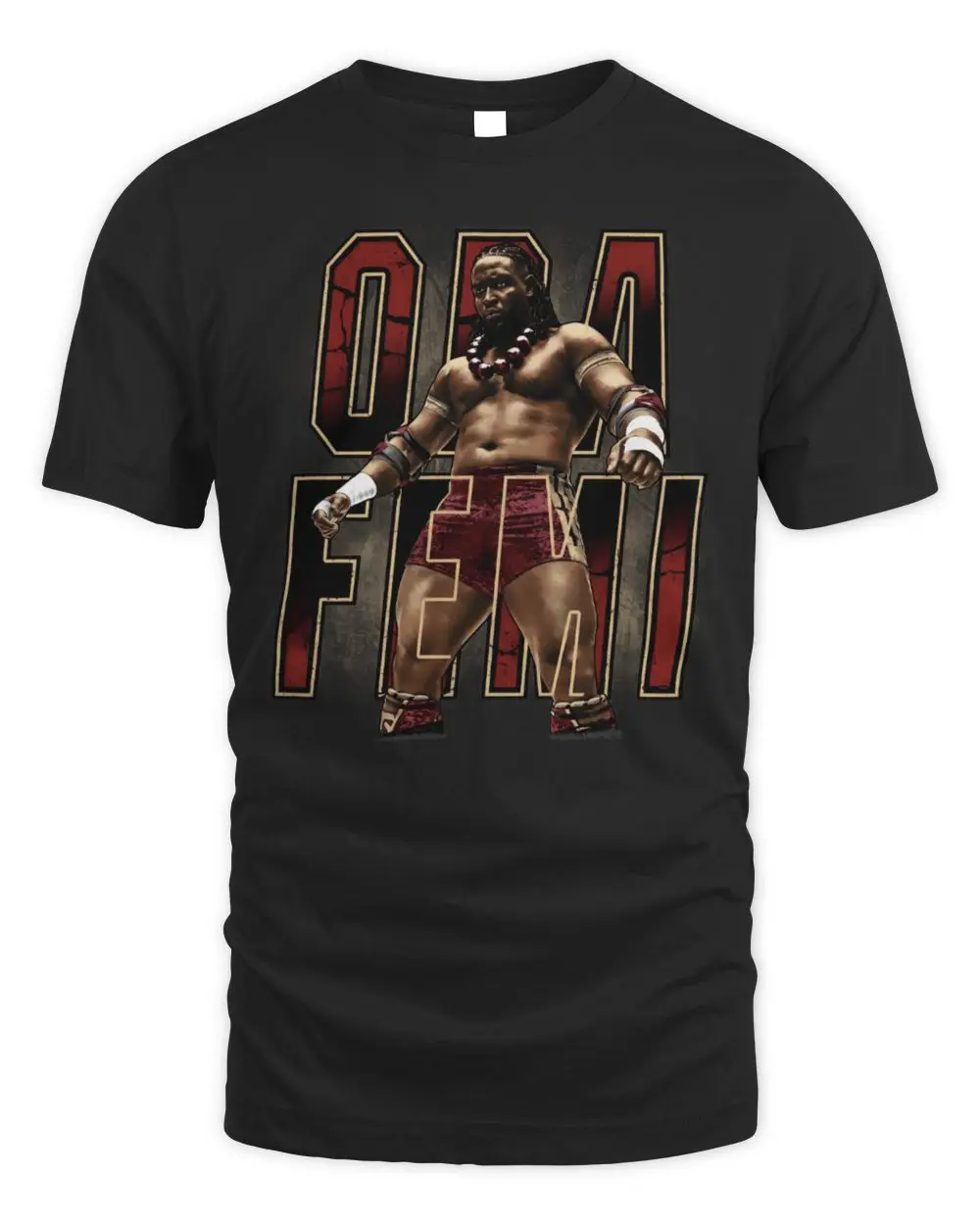 Oba Femi WWE Outline Name Hoodie