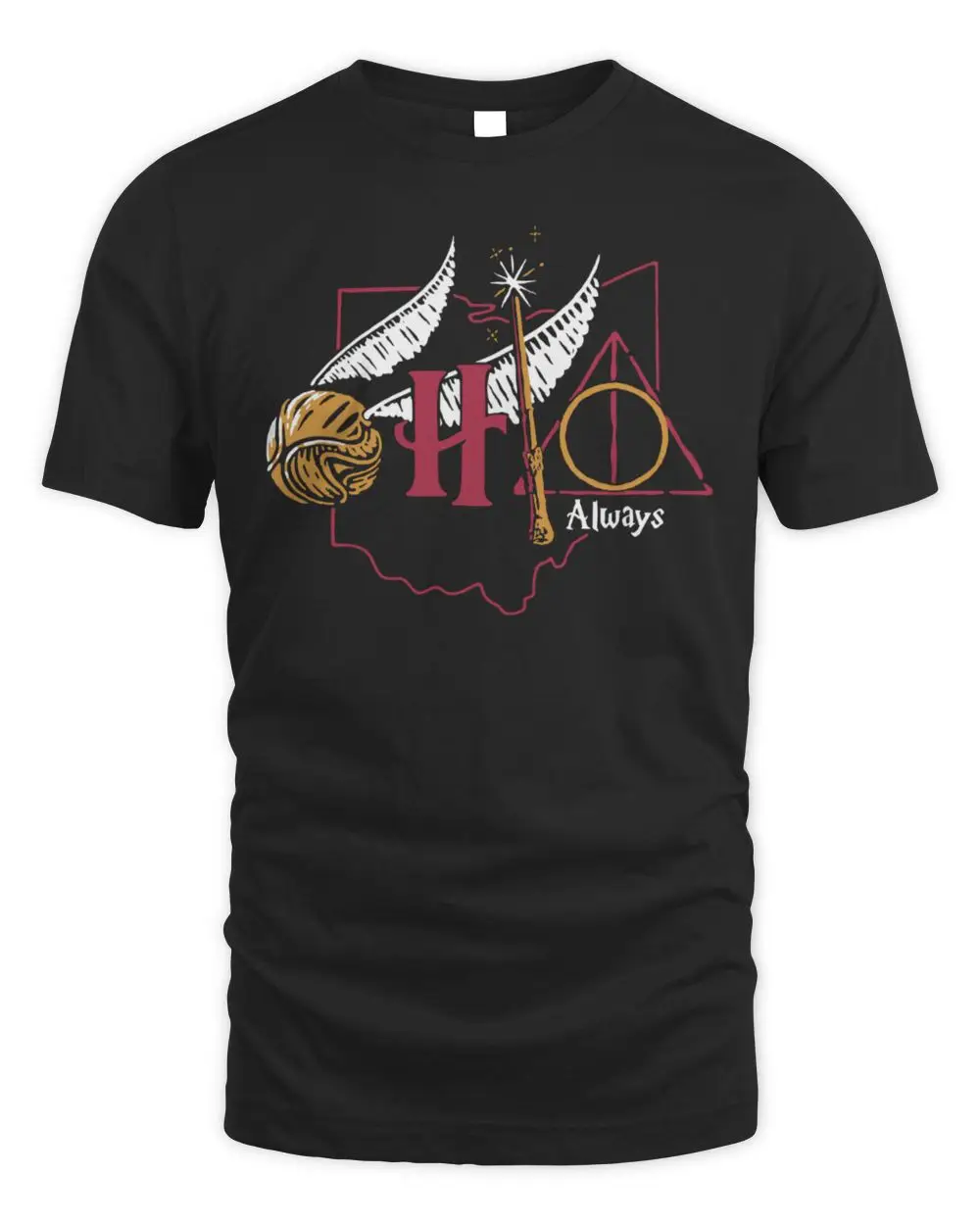 Ohio Always Wizard Icons T Shirt