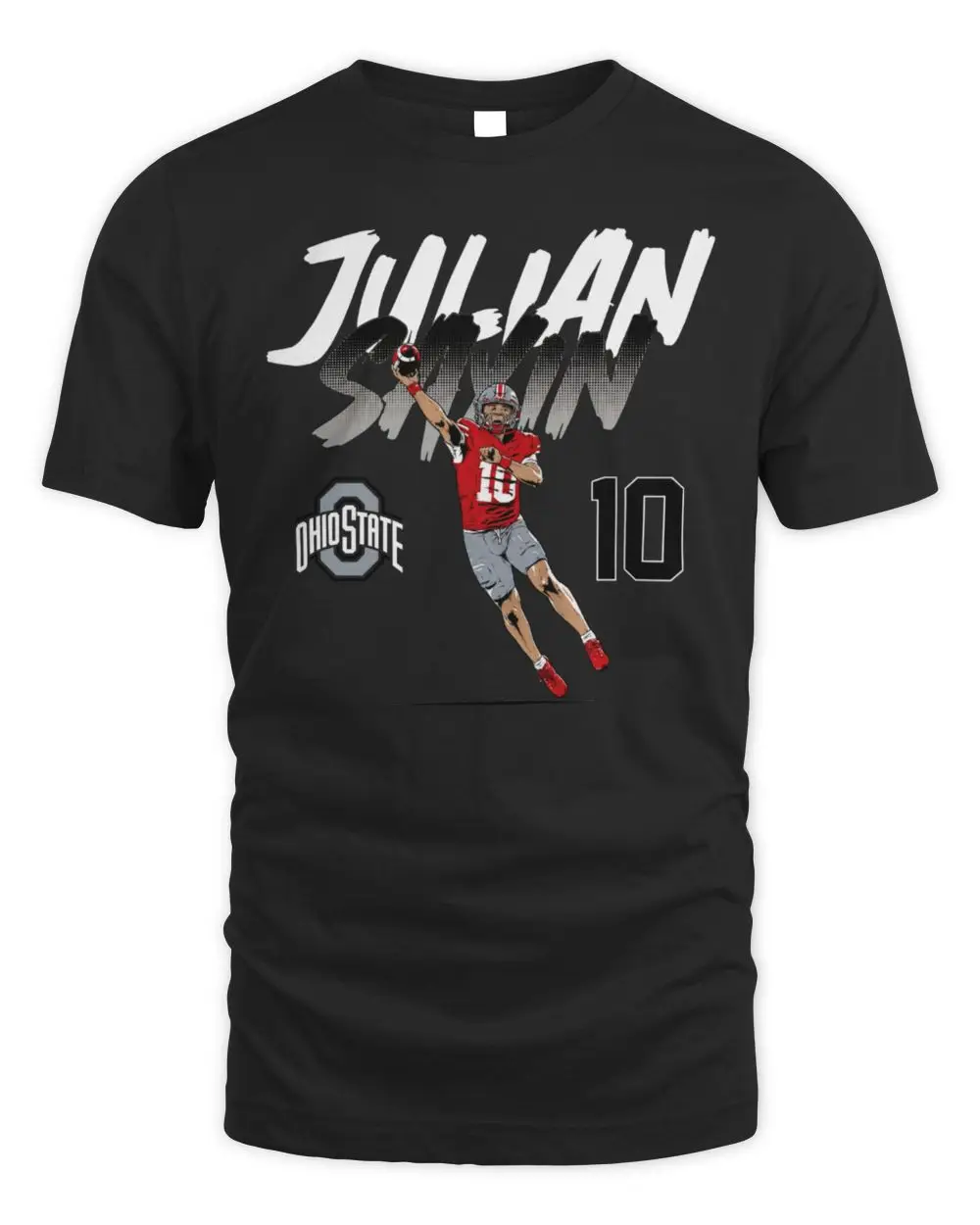 Ohio State Football Julian Sayin Name Number Pose T Shirt