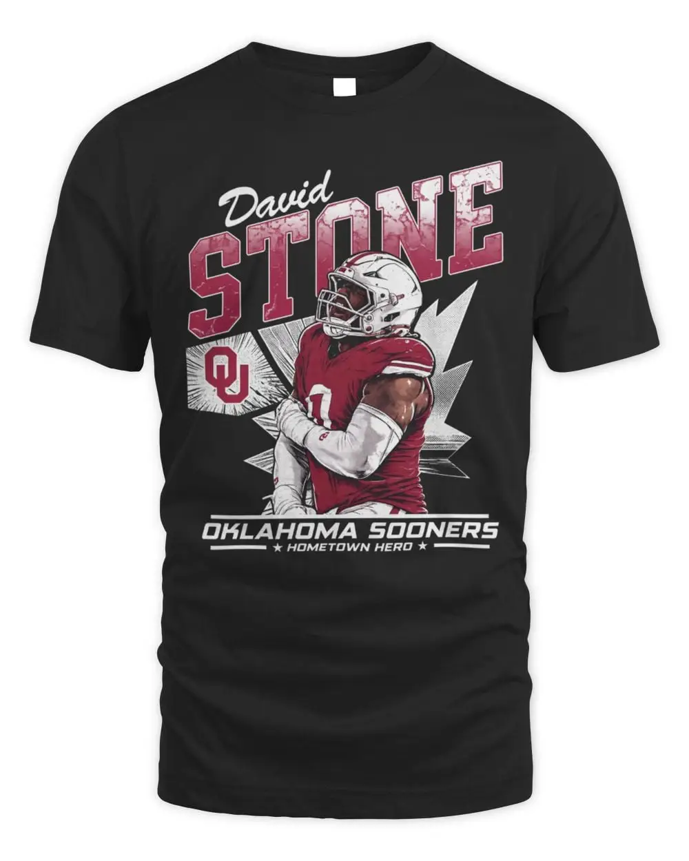 Oklahoma Football David Stone Comic Book Hoodie