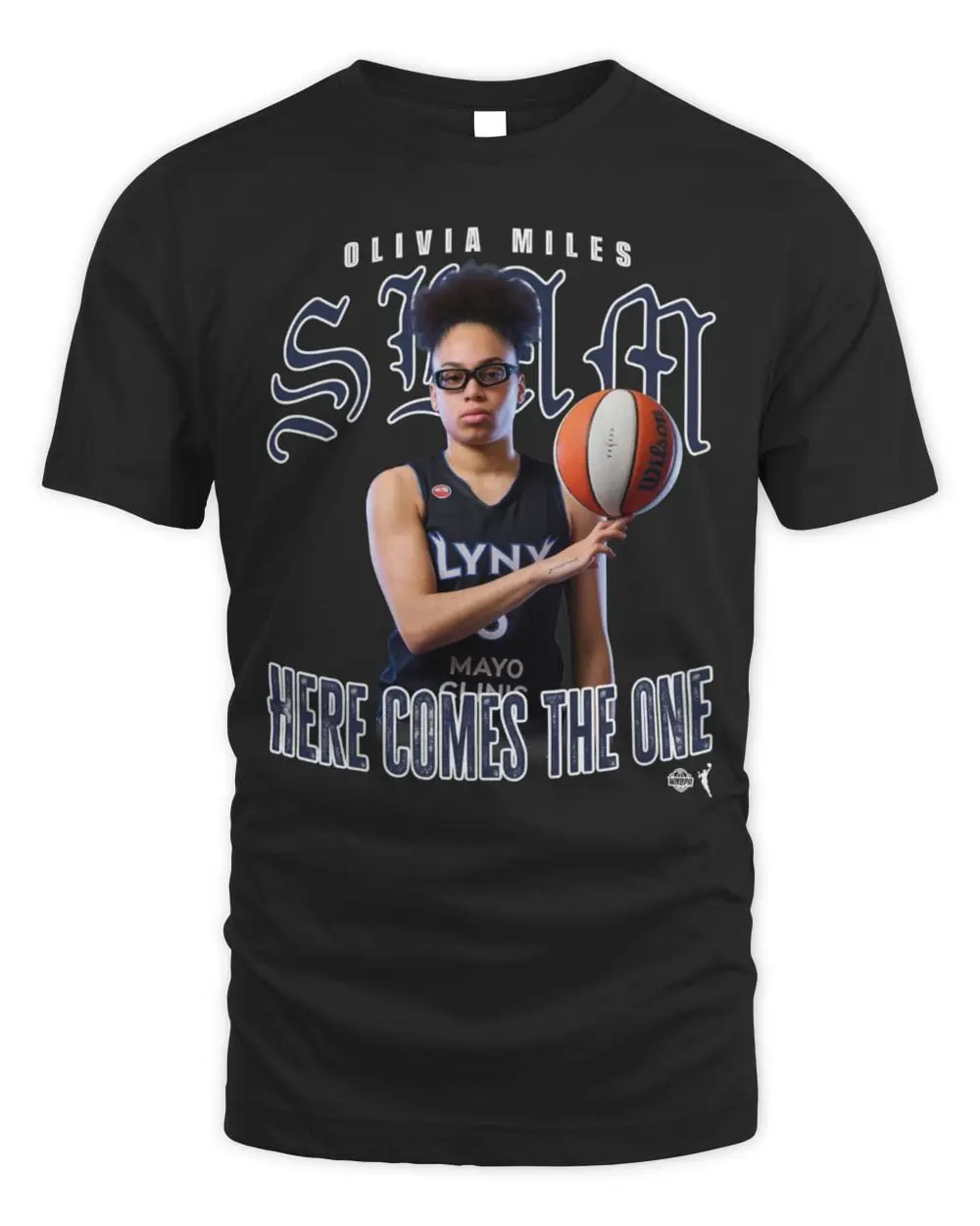 Olivia Miles Minnesota Lynx SLAM Remix T-Shirt