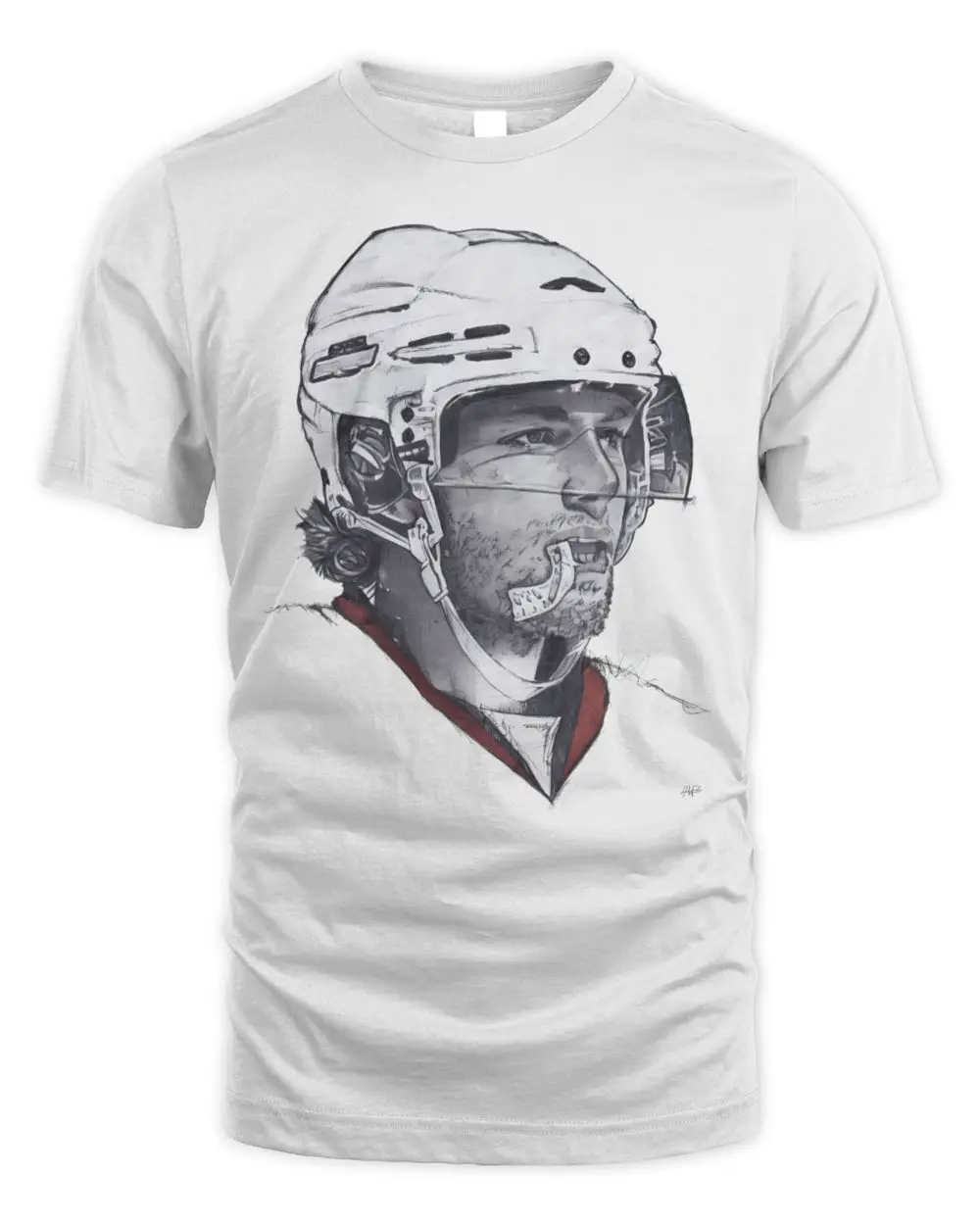 Patrick Kane Chicago Face Sketch T Shirt