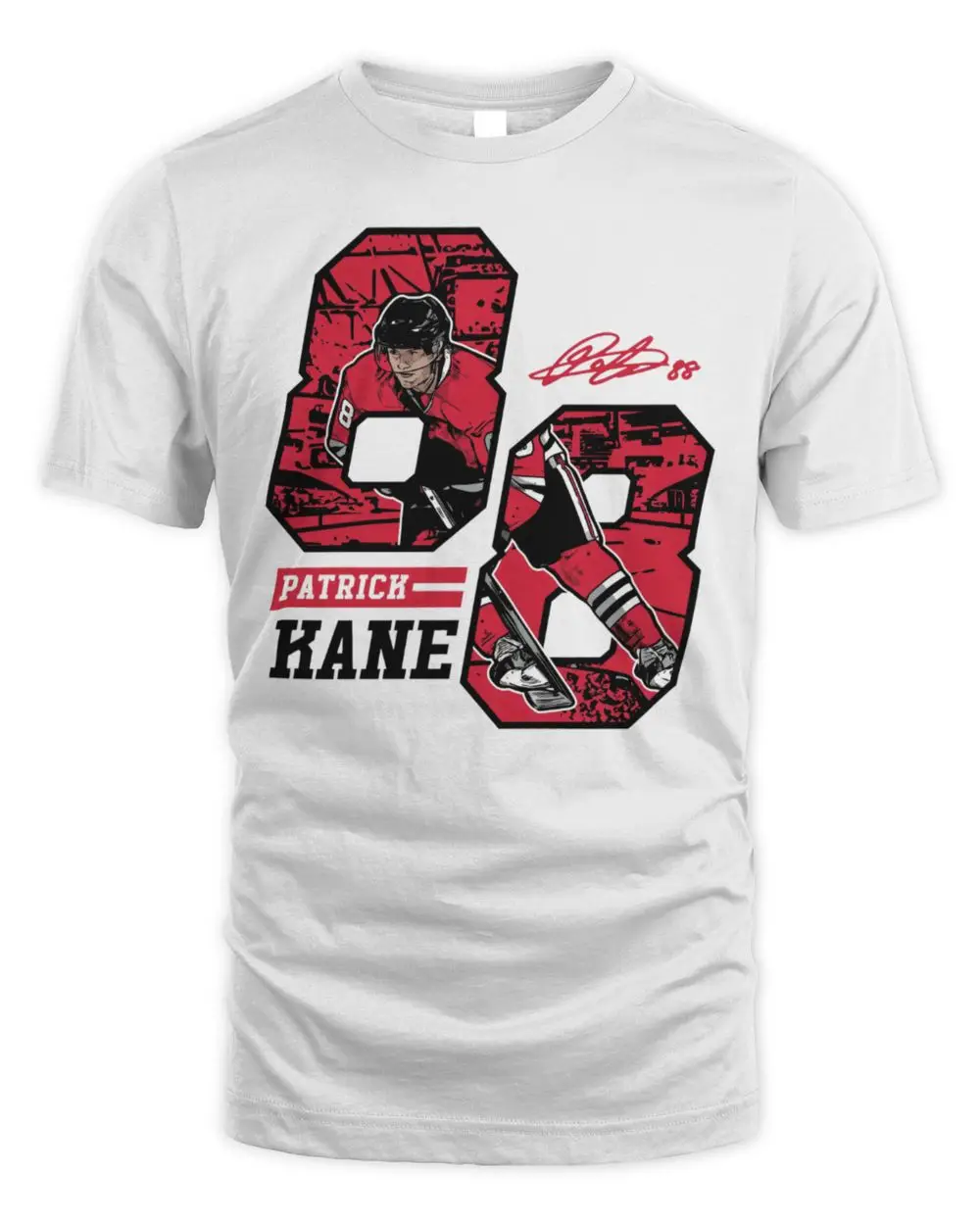 Patrick Kane Chicago Offset T Shirt Patrick Kane Chicago Offset T Shirt