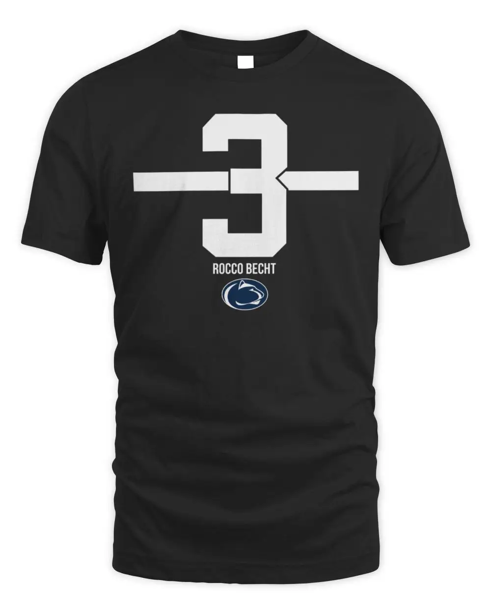 Penn State Football Rocco Becht Name Number Stripe T Shirt