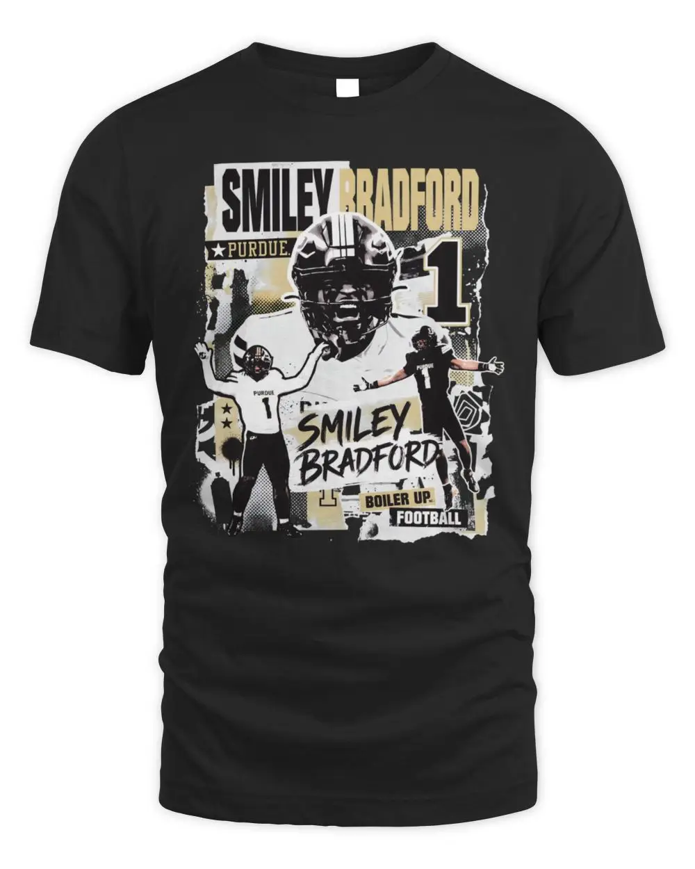 Purdue Football Smiley Bradford Streetwear Hoodie