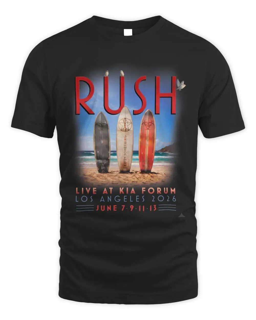 Rush Backstage Merch LA Event Hoodie