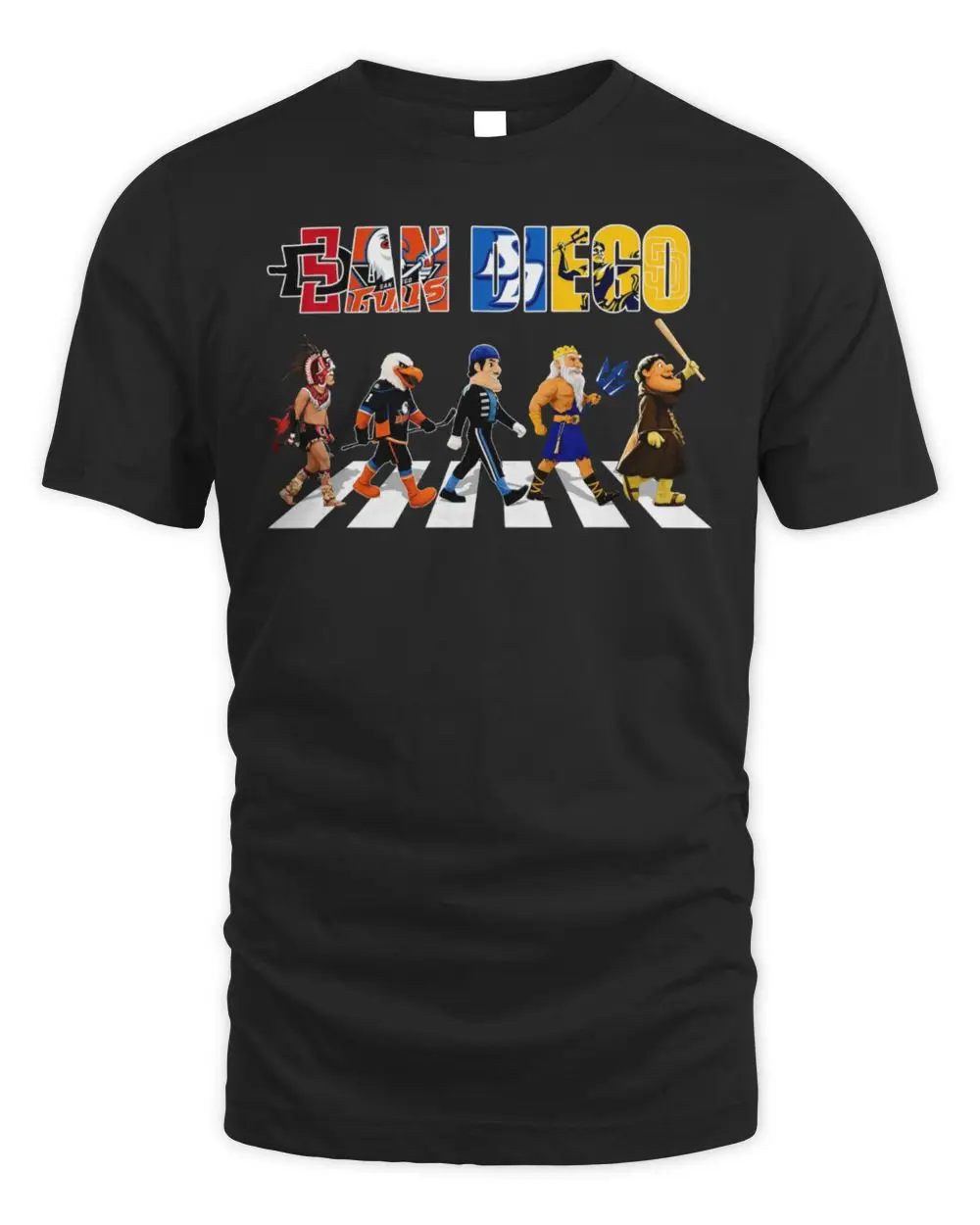 San Diego Mascots Sports Team Abbey Road Mascot Hoodie