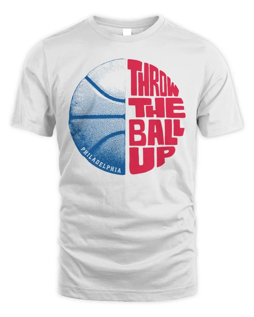 Sixers Merch Throw Up the Ball T Shirt Hoodie