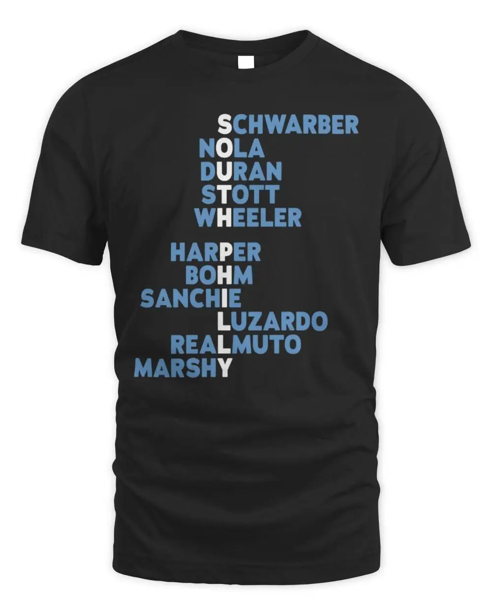 South Philly Baseball Names 2026 T Shirt