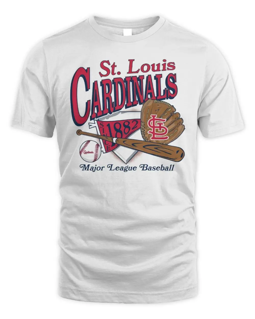 St Louis Cardinals At Bat ’47 Franklin T Shirt