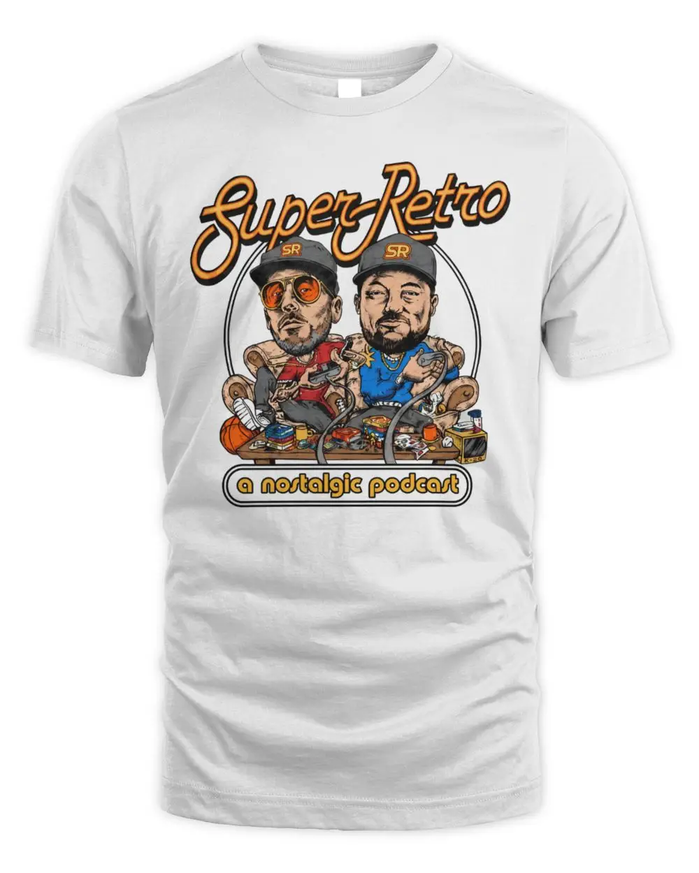 Super Retro Podcast A Nostalgic Podcast Hoodie
