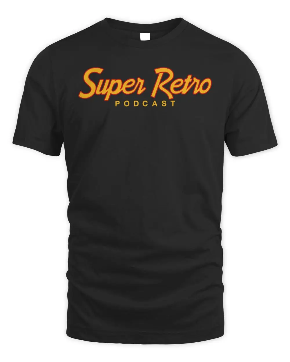 Super Retro Podcast Logo T Shirt