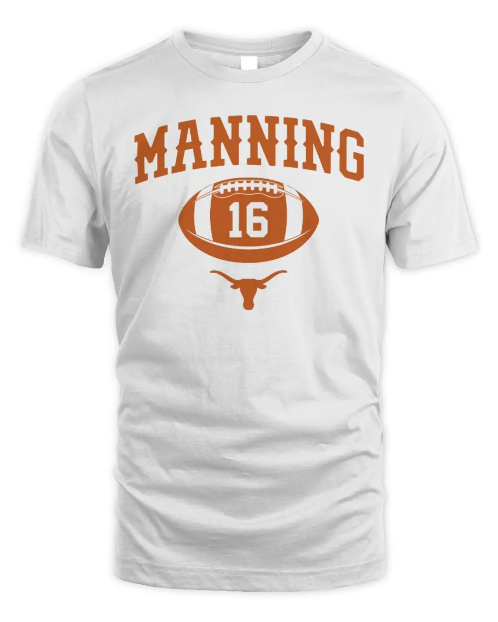 Texas Football Arch Manning Vintage Number Football T Shirt