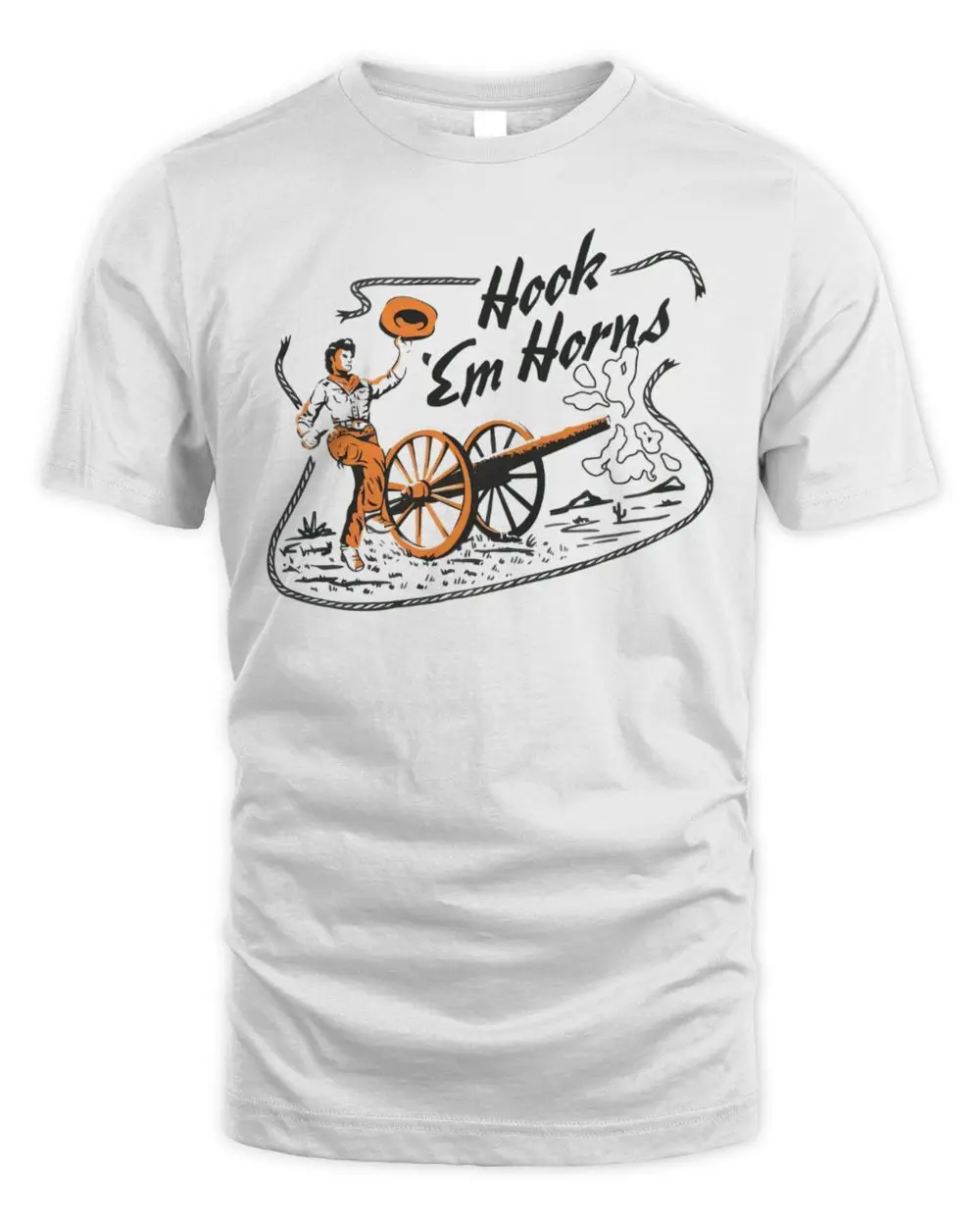 Texas Smokey The Cannon T-Shirt Hoodie