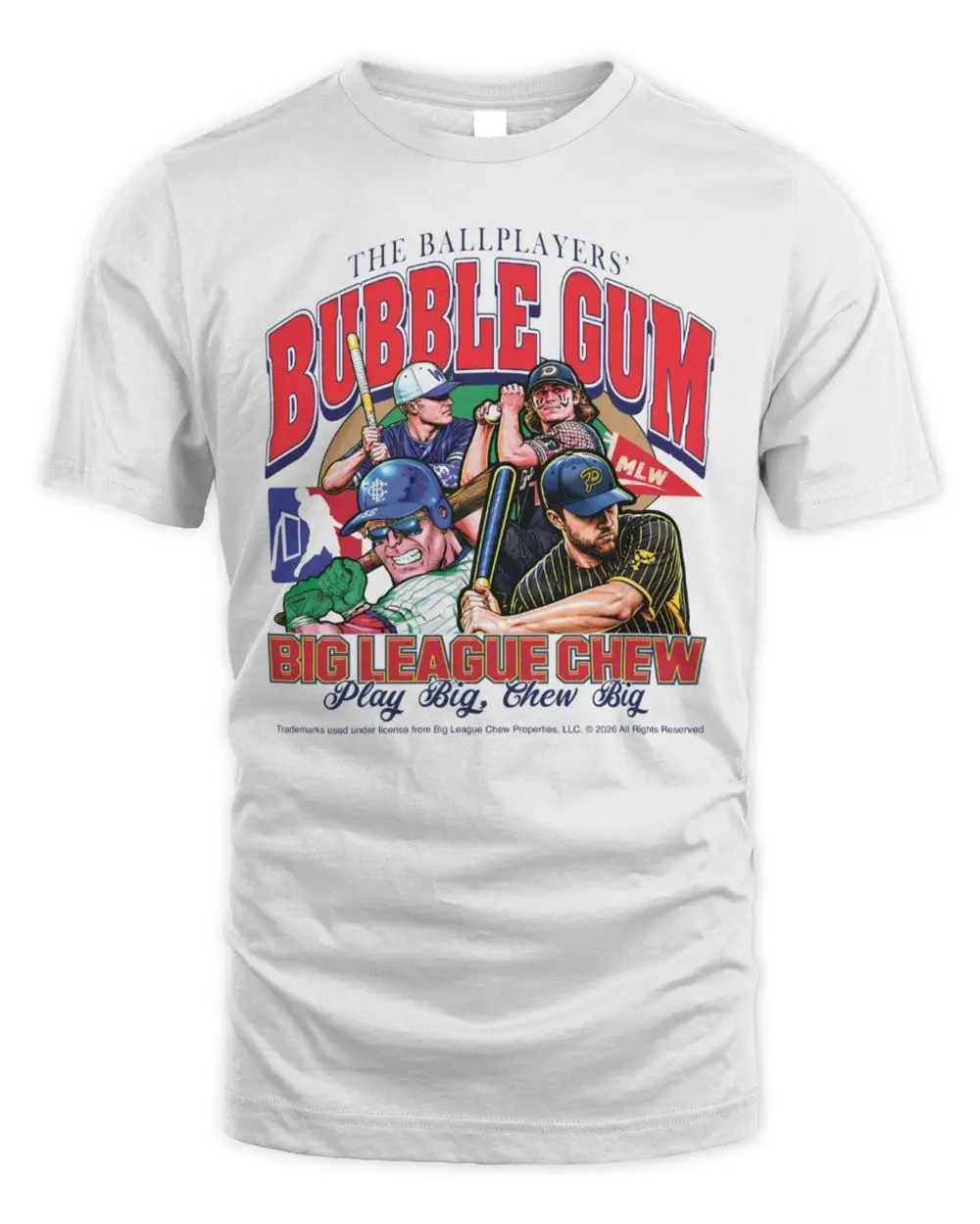 The Ballplayers Bubble Gum T Shirt Hoodie
