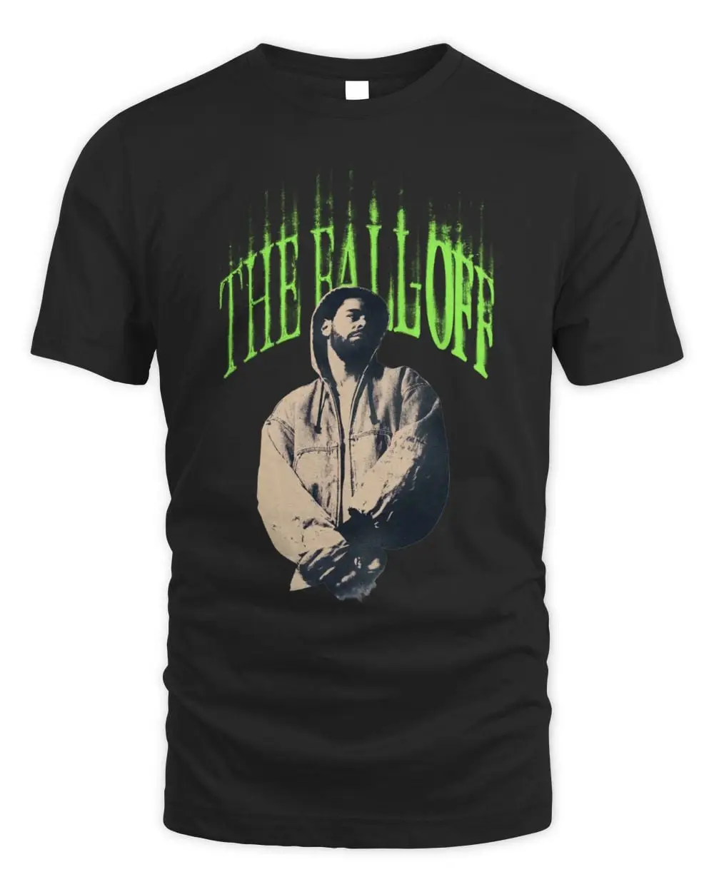 The Fall-Off Tour Merch Neon Face T Shirt Hoodie