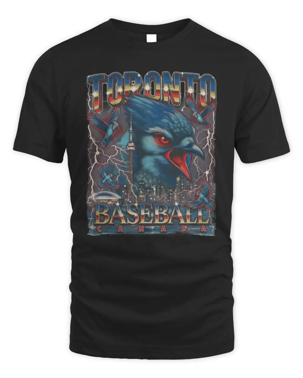 Toronto Baseball Premium T-Shirt Hoodie