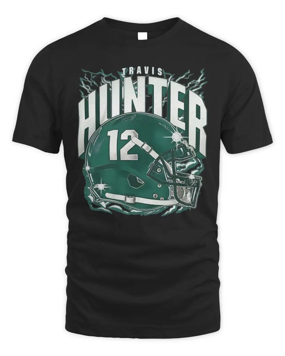 Travis Hunter Jacksonville Retro Helmet Hoodie