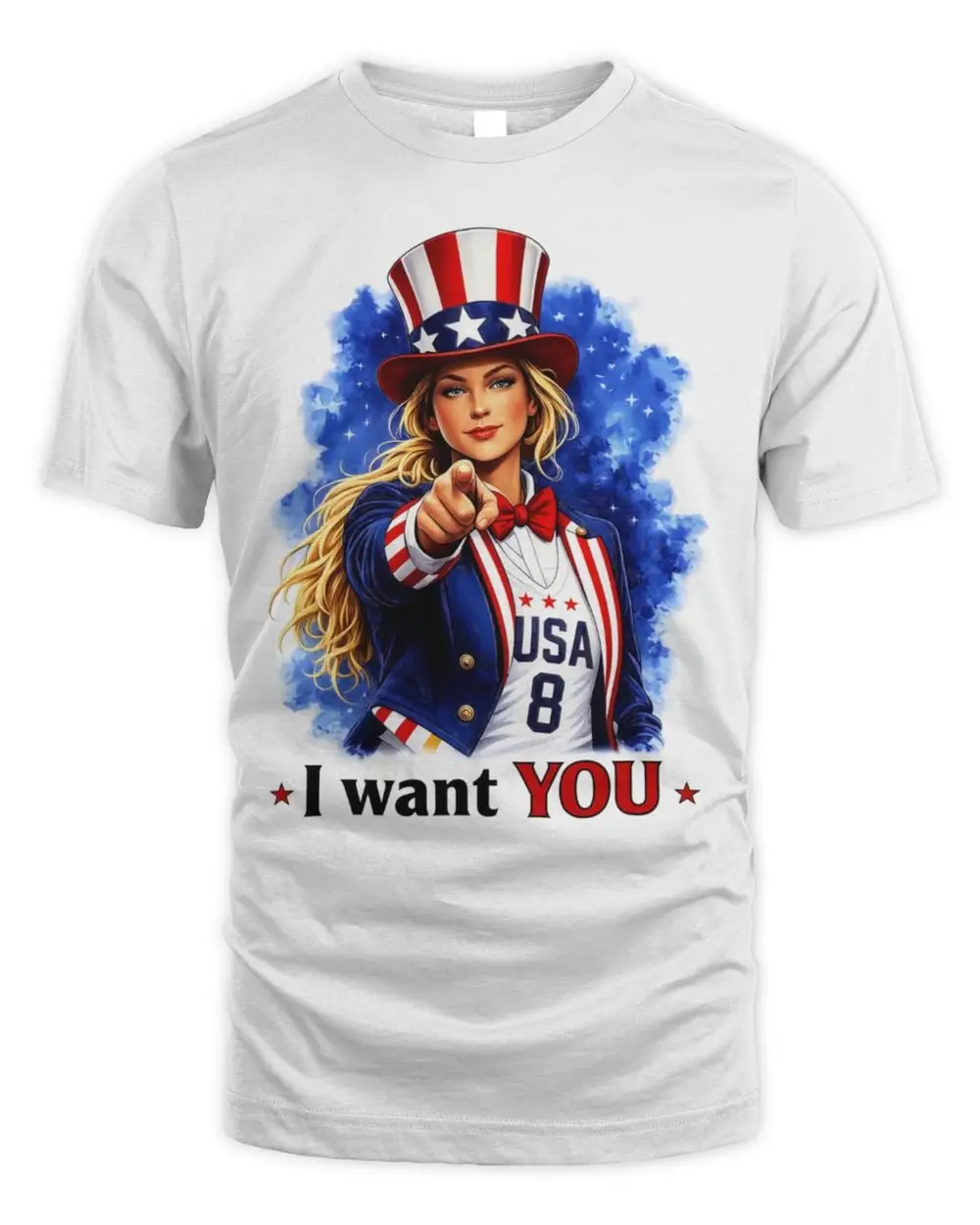 Uncle Sam Sophie Cunningham Pointing I Want You Hoodie