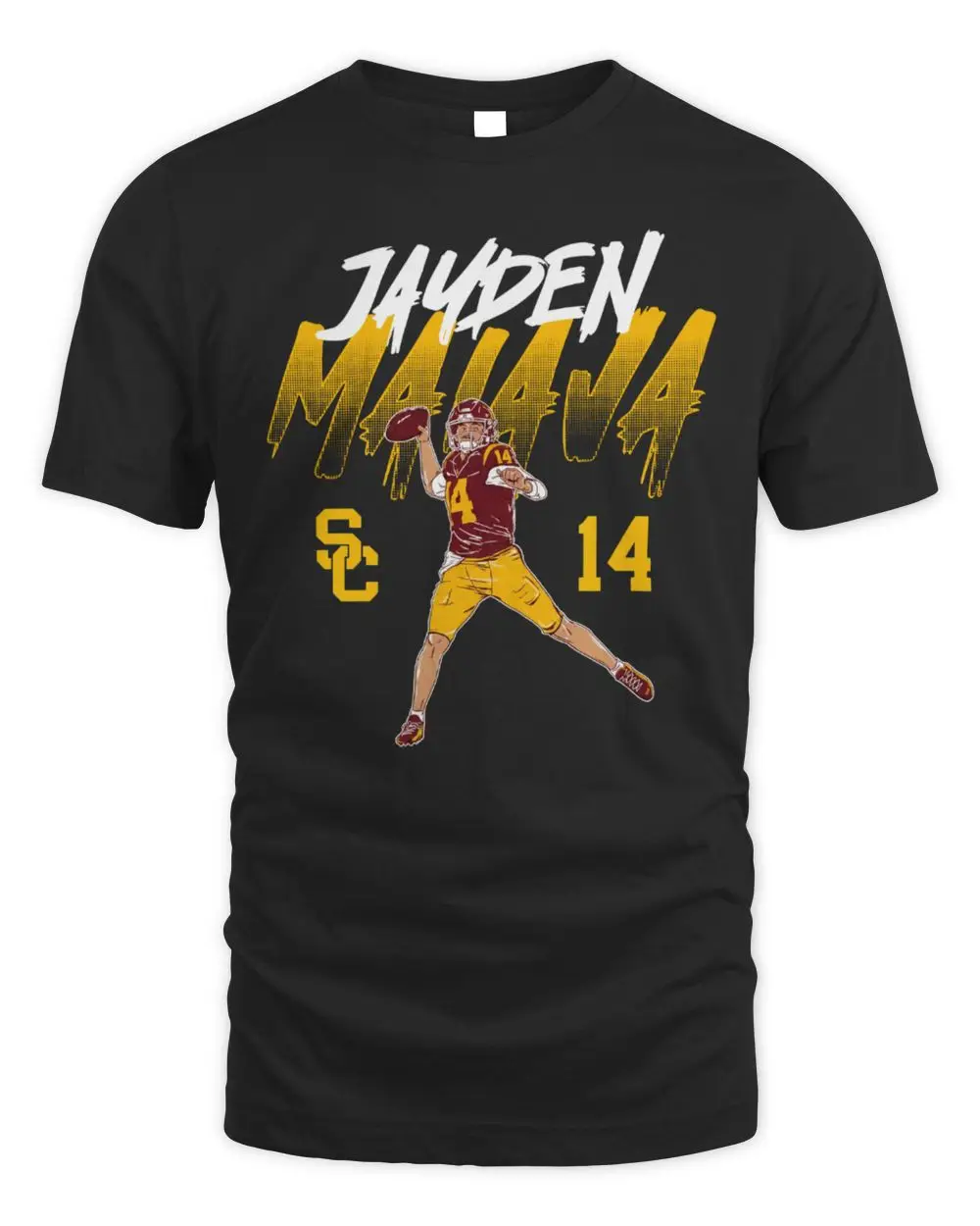 USC Football Jayden Maiava Name Number Pose Hoodie