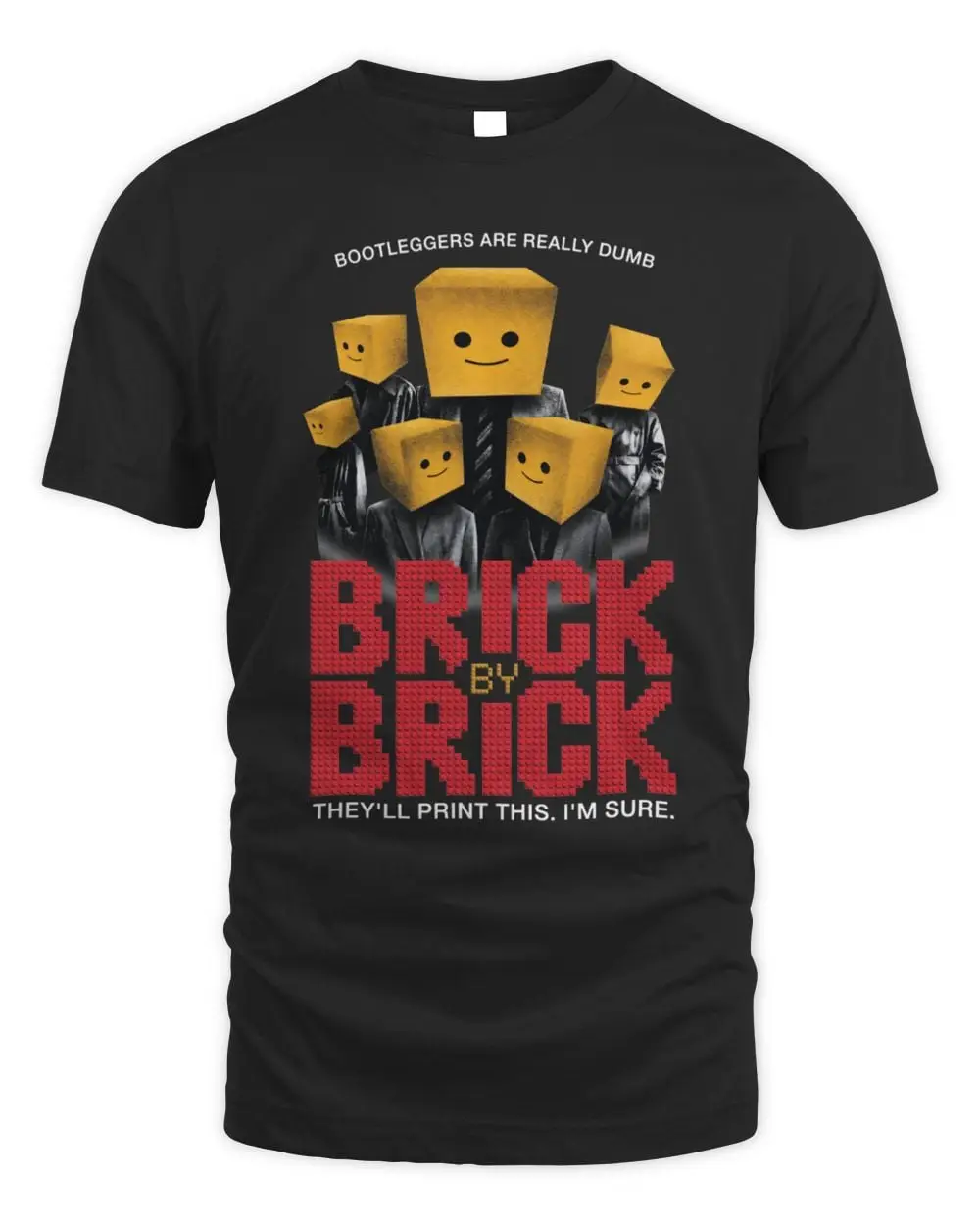 We Steal From Old People Merch Brick By Brick T-Shirt