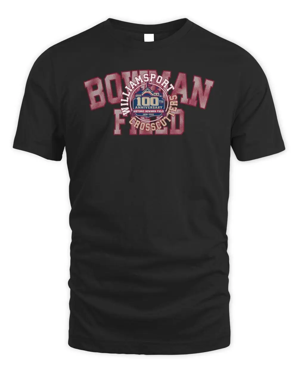 Williamsport Crosscutters Bowman Field 100th Anniversary T Shirt