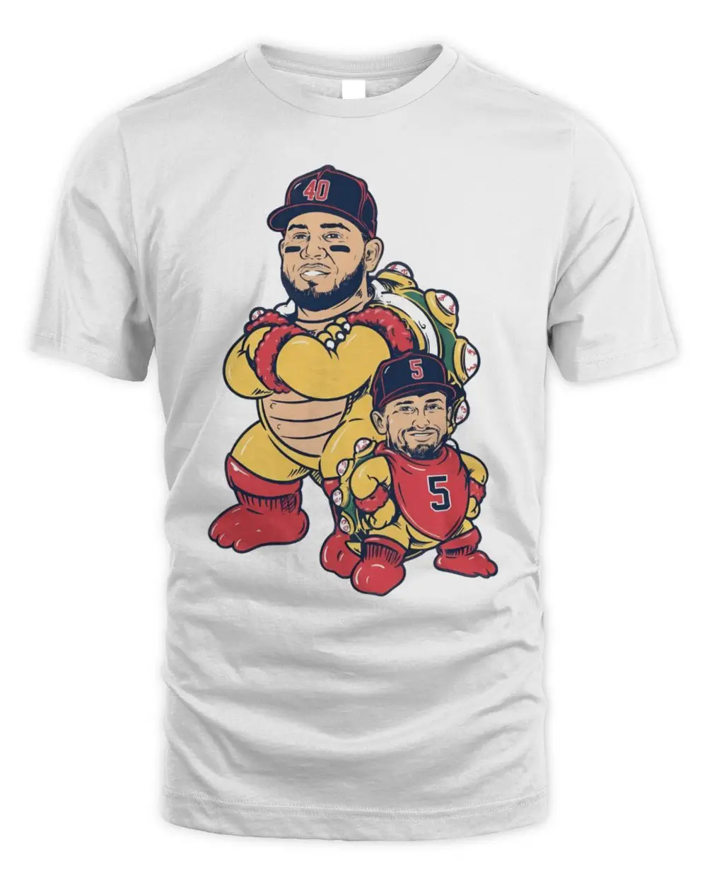 Willson Contreras and Caleb Durbin Bowser & Mini Bowser Hoodie