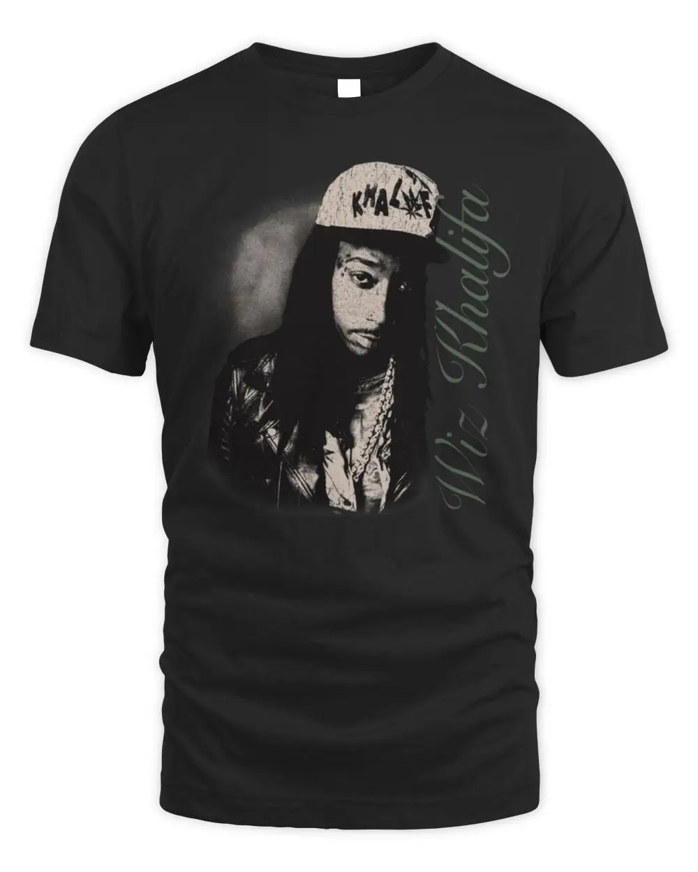 Wiz Khalifa Merch Wiz Khalifa WK Photo T Shirt
