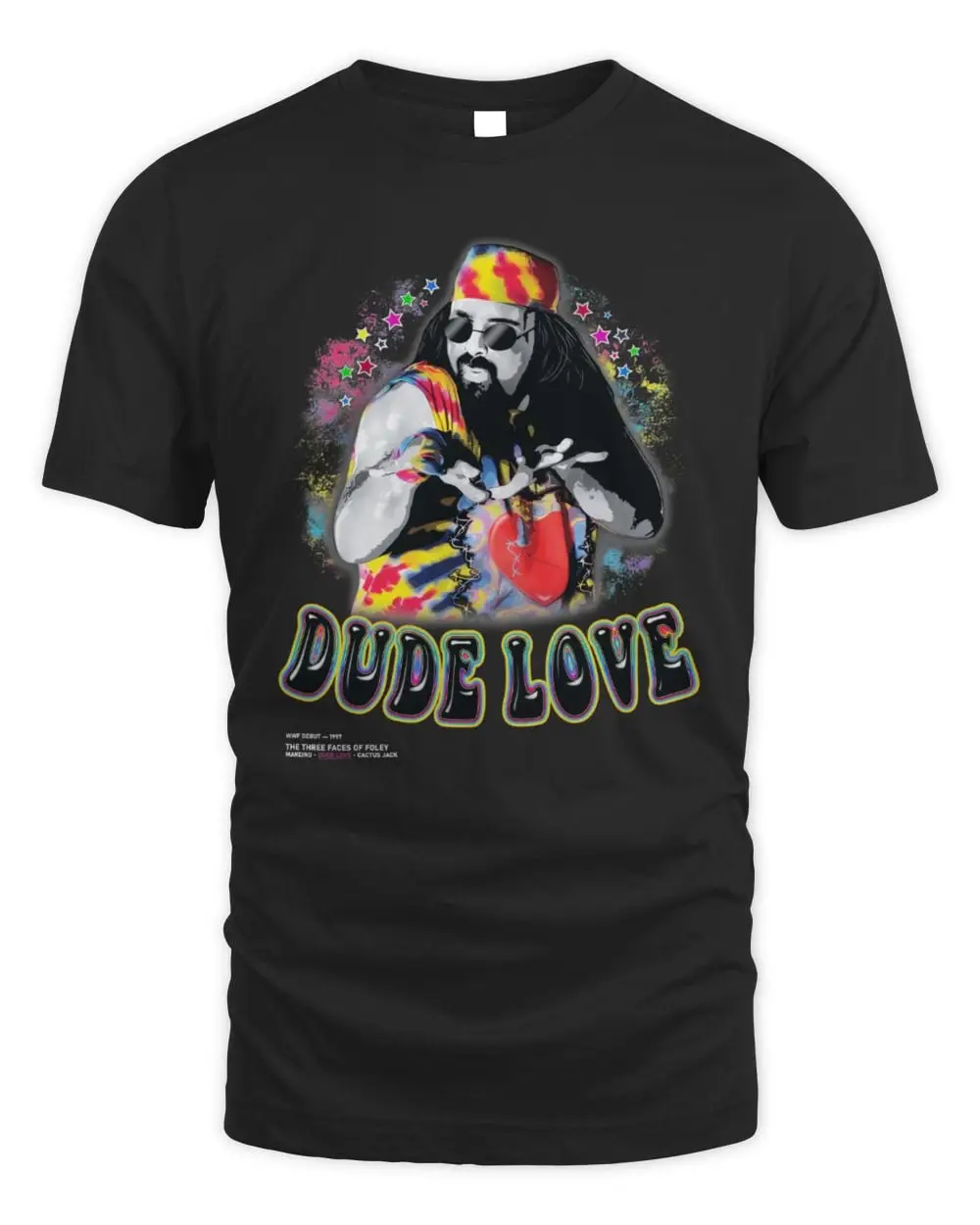 WWE Dude Love Three Faces Of Foley Have Mercy Tee