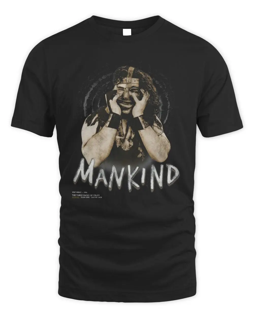 WWE Mankind Three Faces Of Foley Have A Nice Day Hoodie