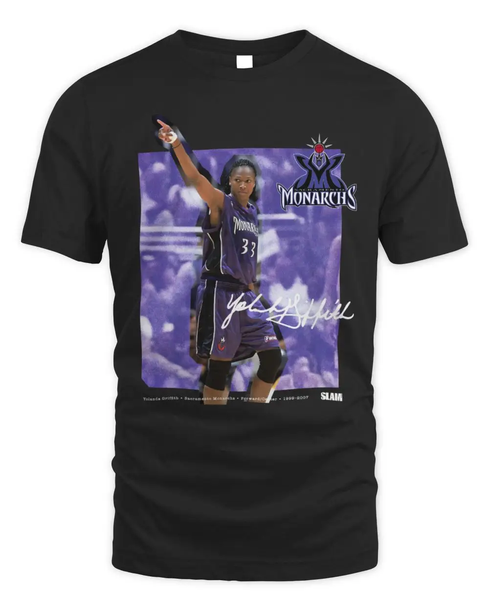 Yolanda Griffith WSLAM Court Origins T Shirt